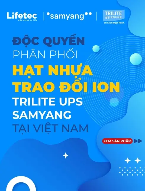 Banner hạt nhựa trao đổi ion
