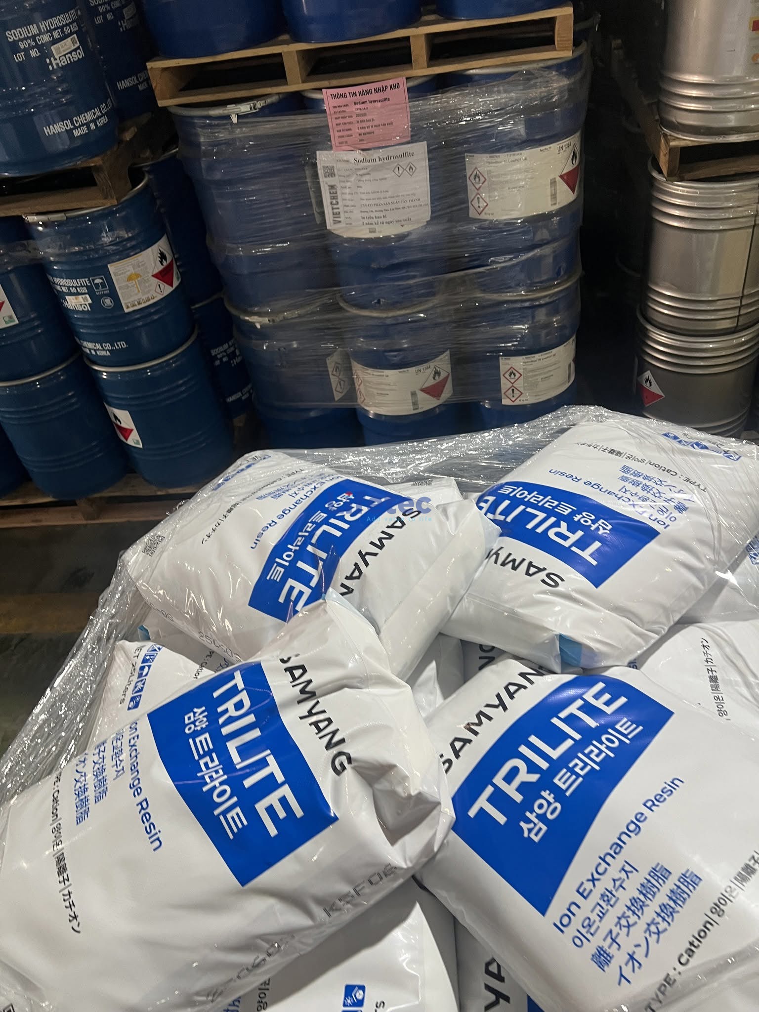 Hạt nhựa trao đổi ion TRILLITE KC-08