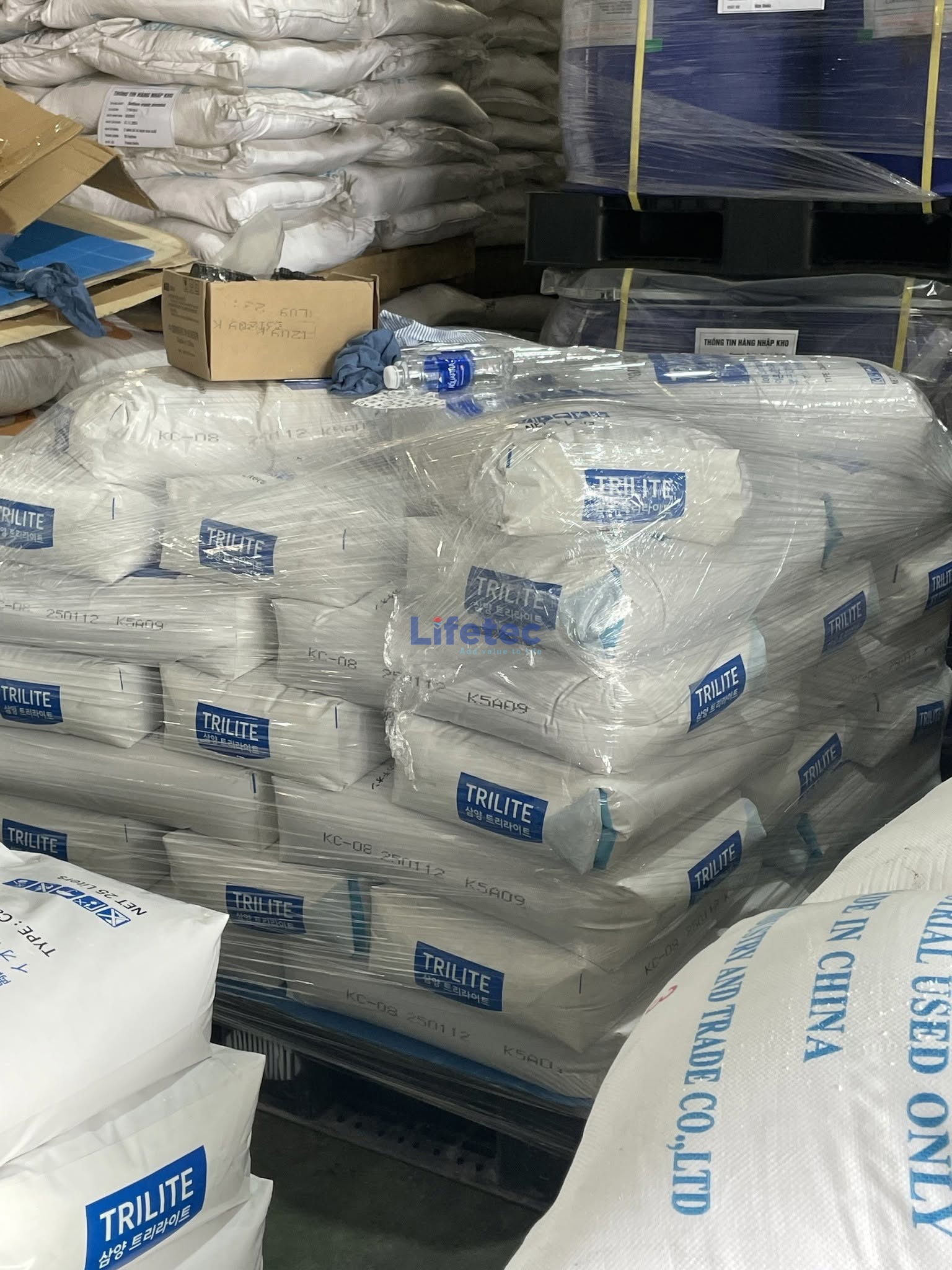 Hạt nhựa trao đổi ion TRILLITE KC-08