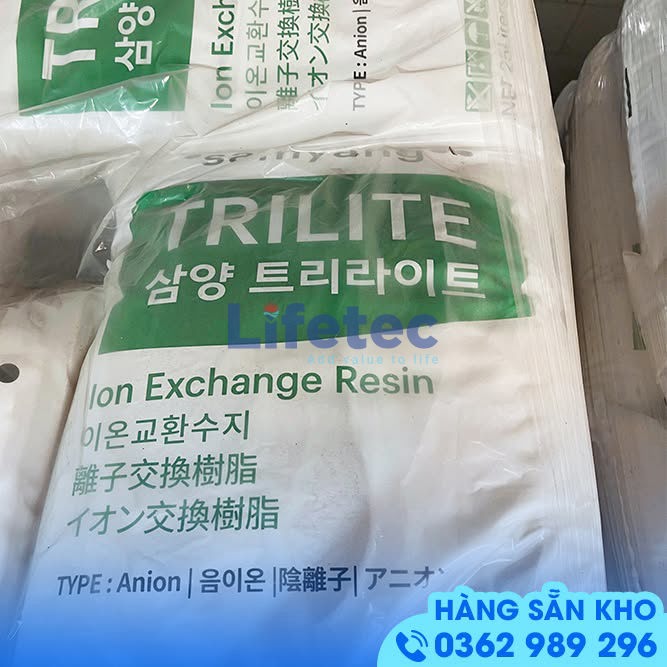 Hạt nhựa trao đổi ion TRILITE MA-12