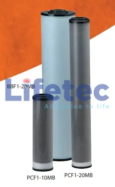 Filter cartridges PCF BBF1-20MB/ PCF1-10MB/PCF1-20MB