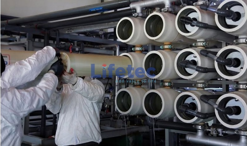 Thực hiện CIP đúng kỹ thuật giúp phục hồi lưu lượng màng RO Samyang lên đến 95%.