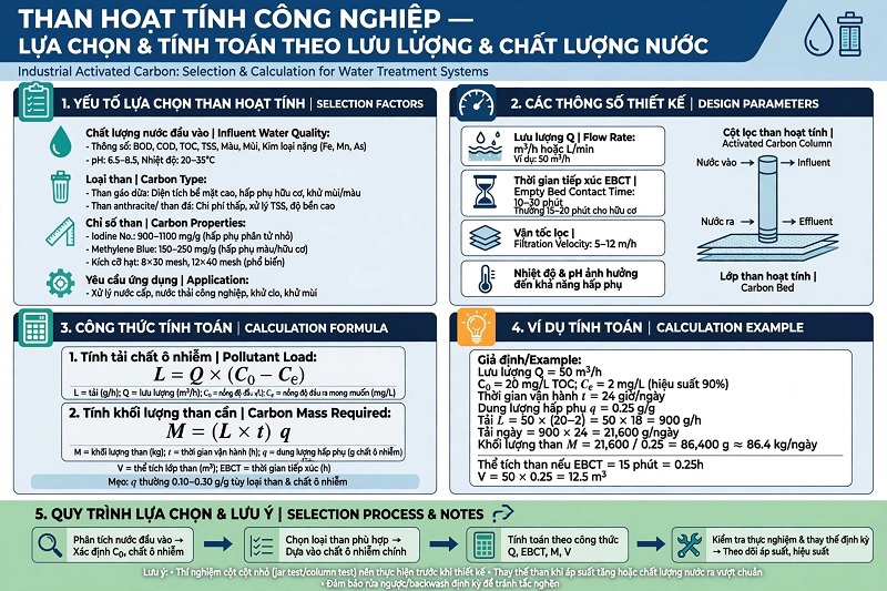 Than hoạt tính có phải là than củi trong hệ thống xử lý nước công nghiệp
