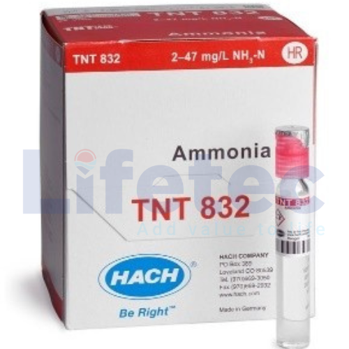 Thuốc thử Amoniac TNTplus, HR (2-47 mg/L NH₃-N), 25 xét nghiệm