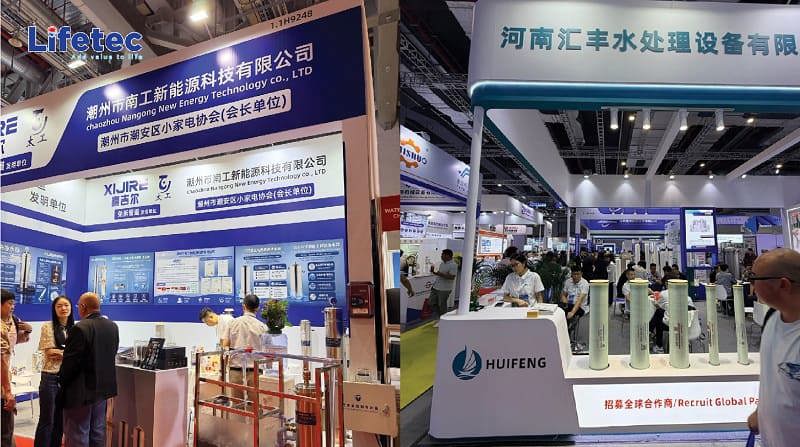 Một số hình ảnh nổi bật được Lifetec ghi lại tại Triển lãm Watertech China 2026