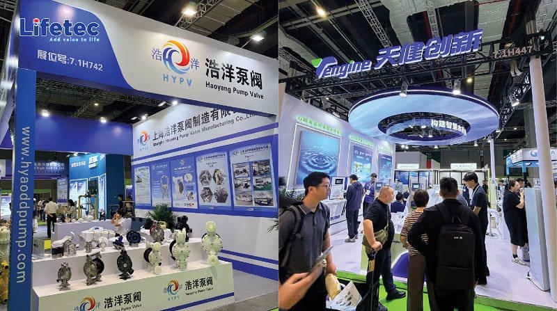 Một số hình ảnh nổi bật được Lifetec ghi lại tại Triển lãm Watertech China 2026