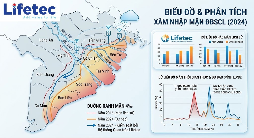 Nước nhiễm mặn là gì? Nguyên nhân, Tác hại và Giải pháp xử lý từ chuyên gia