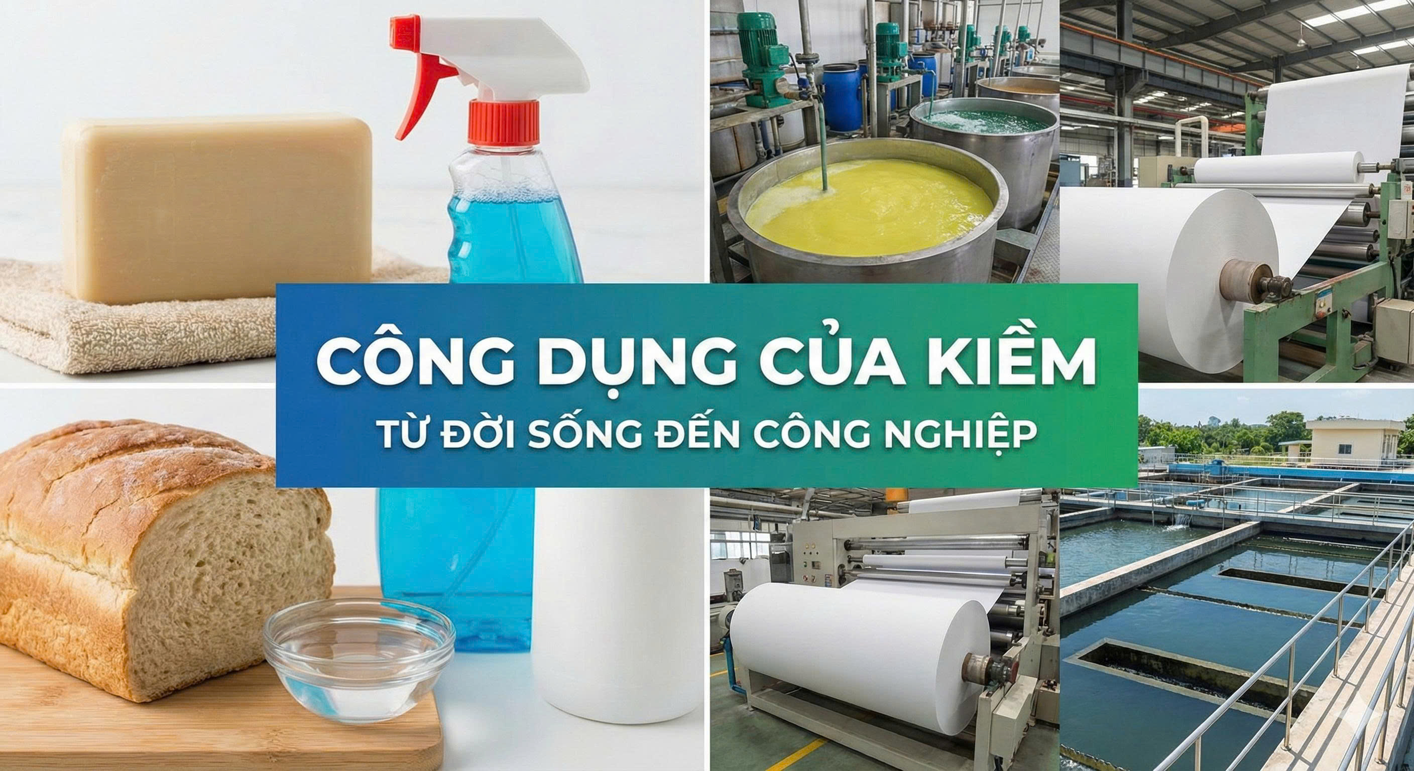 Công dụng của kiềm là gì? Ứng dụng đa dạng từ đời sống đền công nghiệp