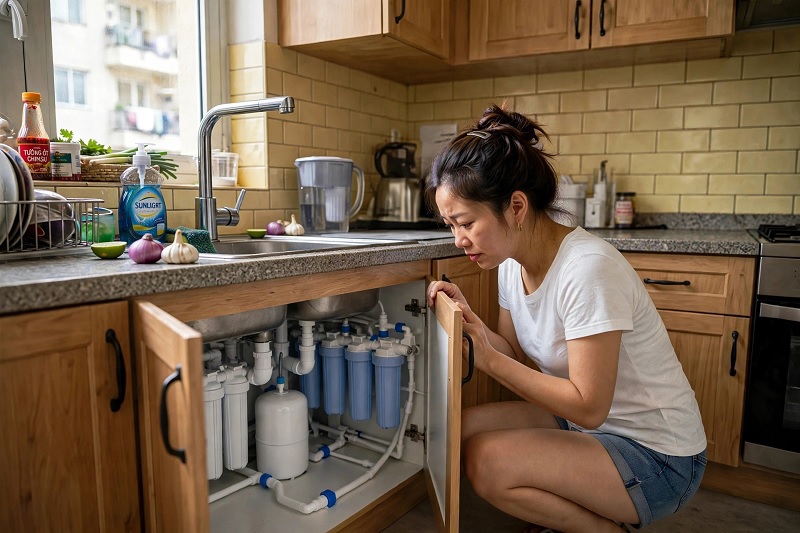 Hệ thống xử lý nước sinh hoạt khử clo gia đình