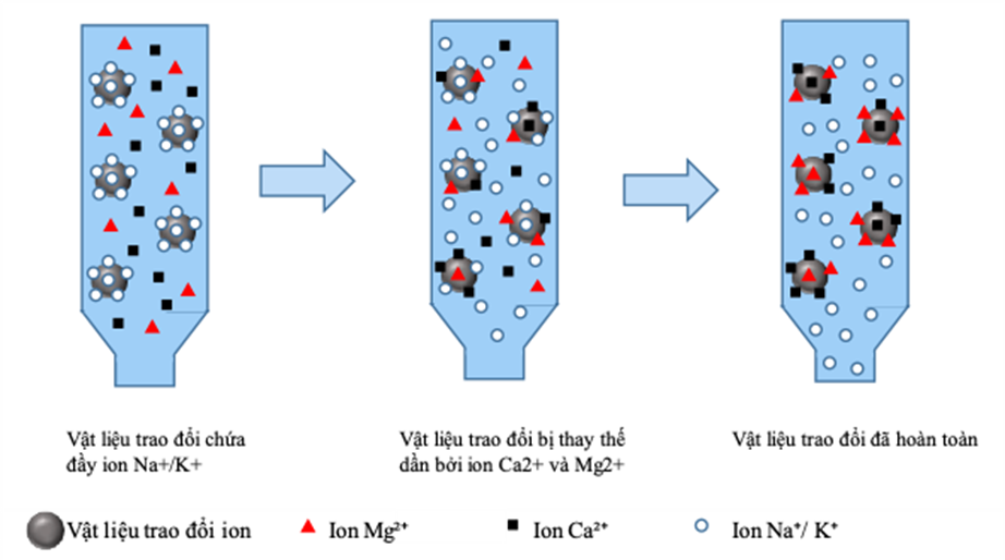 Thứ tự ưu tiên trao đổi ion Ca, Mg, Na, K | Tại sao hạt nhựa lại chọn Ca và Mg trước