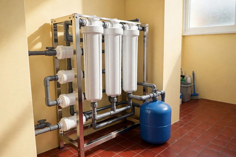 Lắp đặt hệ thống lọc nước chuyên dụng là giải pháp dứt điểm tình trạng nước đục trắng