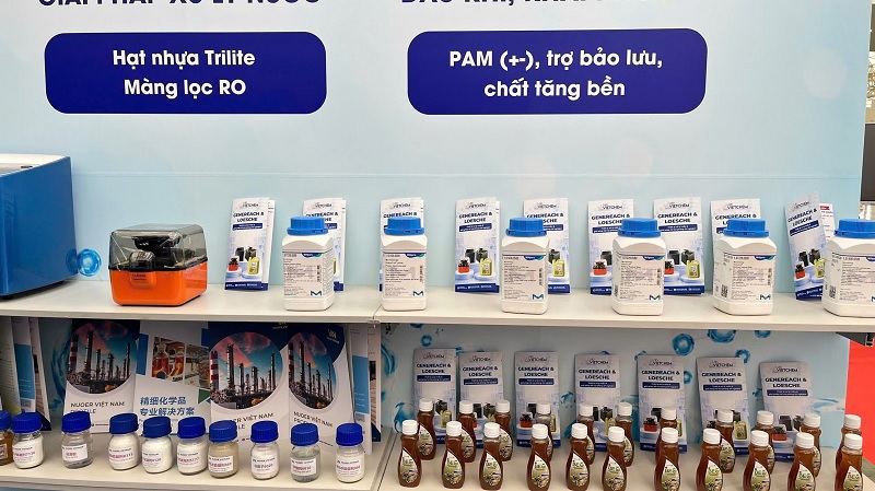 Các sản phẩm, công nghệ và giải pháp của hệ sinh thái VIETCHEM tại triển lãm
