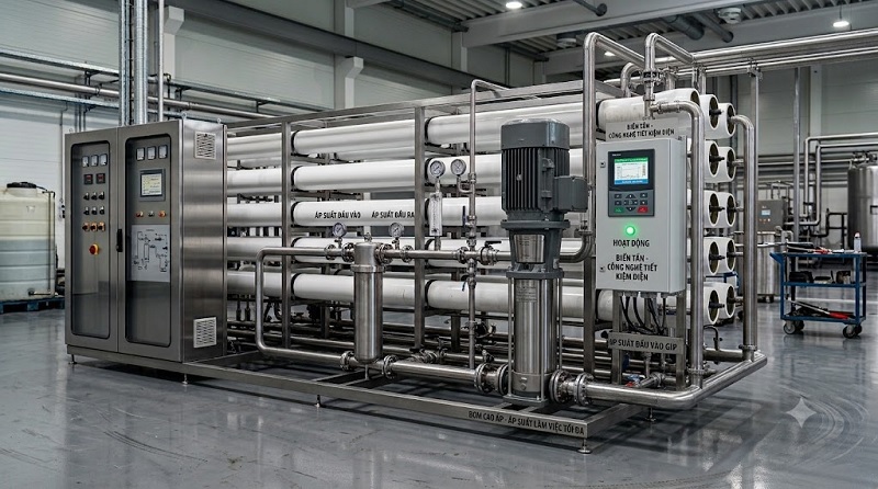 Màng RO áp suất thấp LE ULE 8040 dùng cho hệ thống RO nước lợ tiết kiệm điện