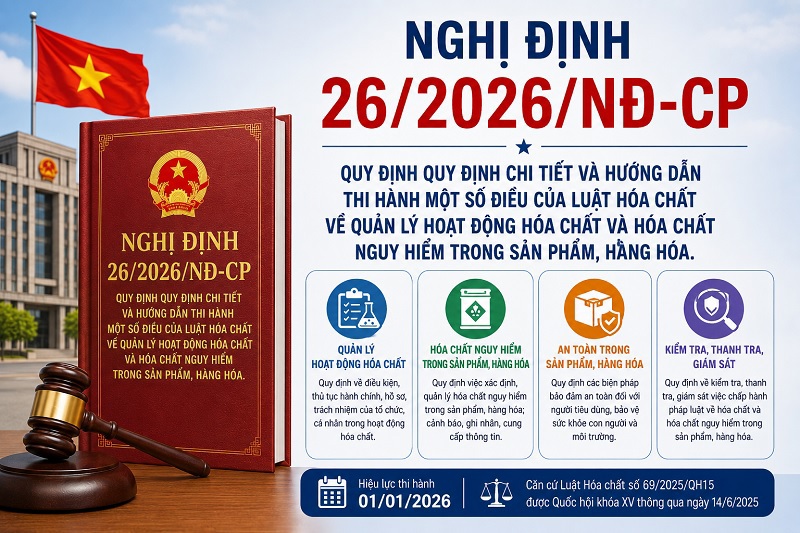 Nghị định 26/2026/NĐ-CP: Hướng Dẫn Chi Tiết Về Quản Lý Hóa Chất & Hàng Hóa