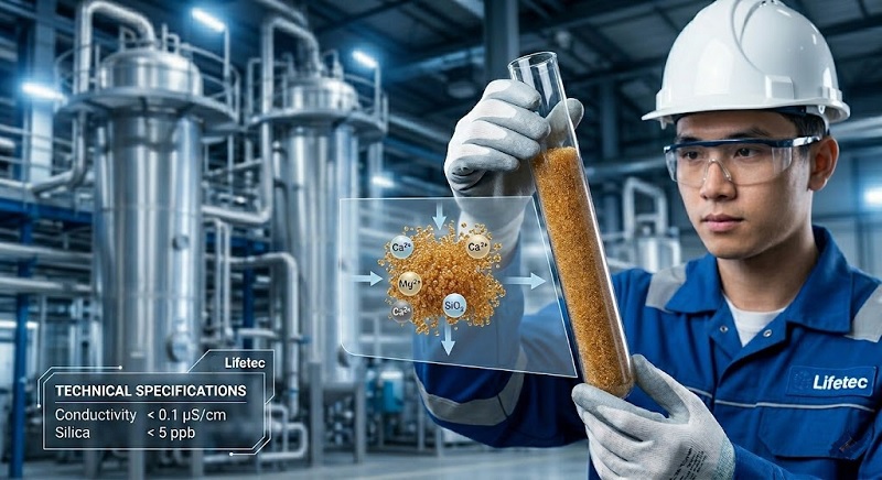 Nhựa Trao Đổi Ion Cho Nhiệt Điện: Giải Pháp Khử Khoáng Toàn Diện