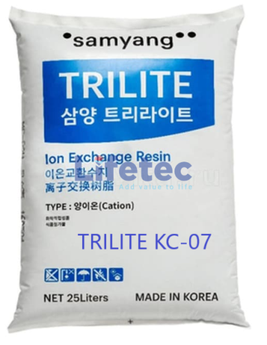 Hạt nhựa trao đổi ion TRILITE KC-07