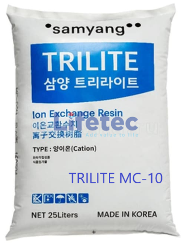 Hạt nhựa trao đổi ion TRILITE MC-10