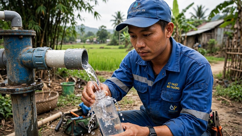 Nước Giếng Khoan Có Clo Không? Cách Kiểm Tra Clo Trong Nước