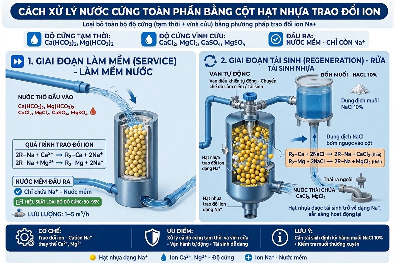 Cách Xử Lý Nước Cứng: 6 Phương Pháp Hiệu Quả Theo Từng Loại