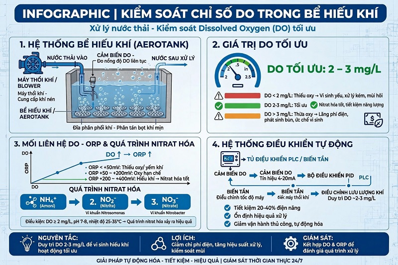 DO Trong Nước Là Gì? Vai Trò Của Oxy Hòa Tan Trong Xử Lý Nước