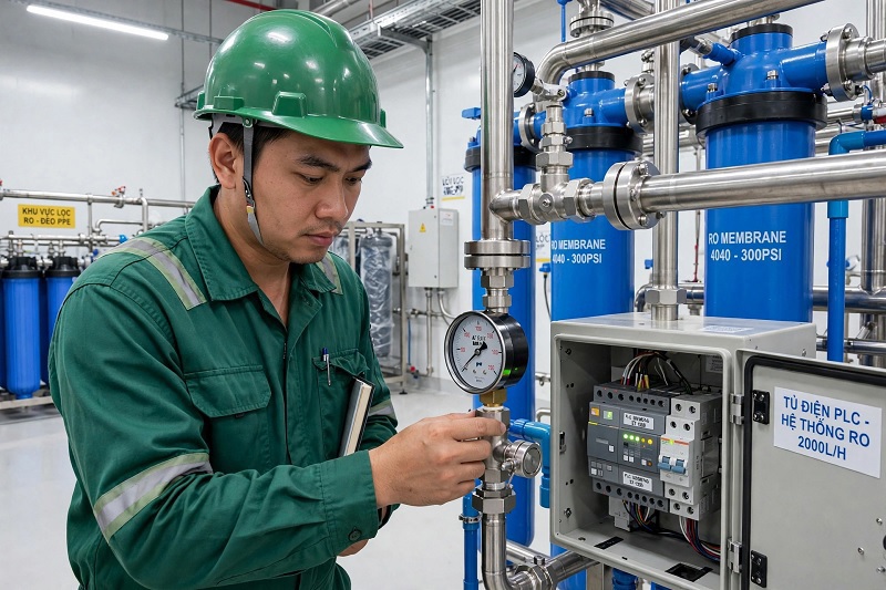 Tại Sao Màng RO Bị Giảm Lưu Lượng? 10 Nguyên Nhân & Cách Khắc Phục