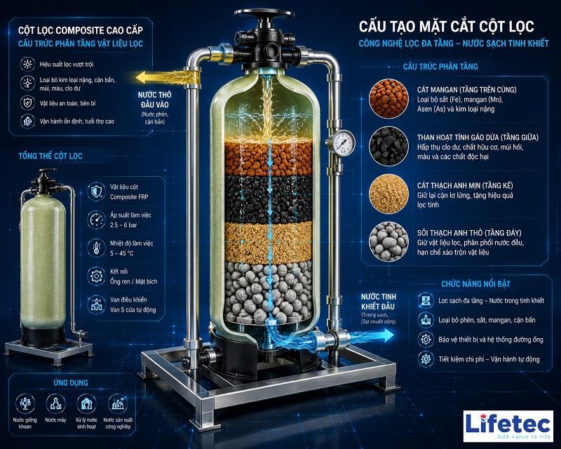 Vật Liệu Lọc Nước Giếng Khoan: Cẩm Nang Phối Trộn Chuẩn Kỹ Sư 2026